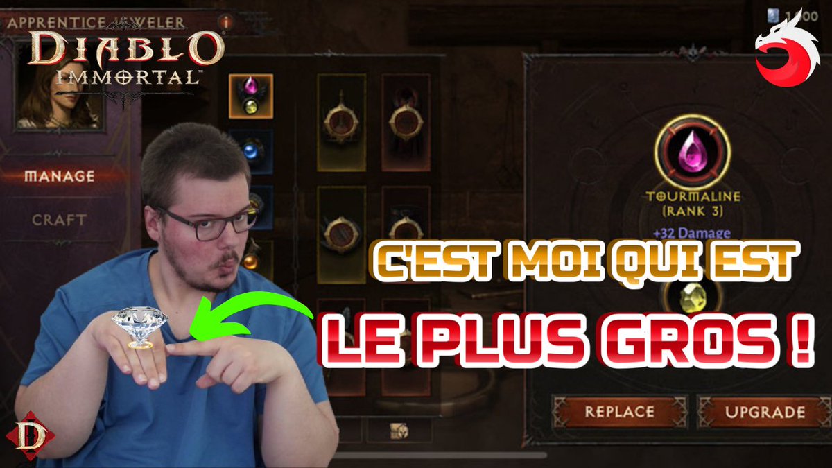 AlexandreMilia's tweet photo. #diabloimmortal #diablo #jeuxmobile #JFMTV #Alexandre_JFM #twitchstreamer #twitchaffiliate #mmorpg #mmo #DiabloImmortal #JV #DiabloImmortal #Preview   

DIABLO IMMORTAL: C'EST MOI QUI EST LE PLUS GROS !😏 GUIDE COMPLET SUR LES GEMMES !
https://t.co/wmPeuZIiXe https://t.co/TL3vl9lOpz