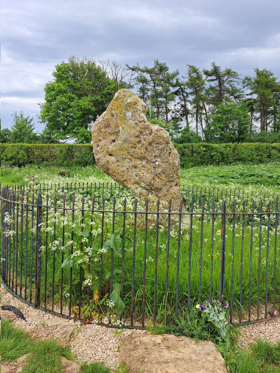 DavidKerekes2's tweet photo. Beware the King Stone. Moments before the English rain. #Rollright #StandingStones https://t.co/xuyk9UqhFb