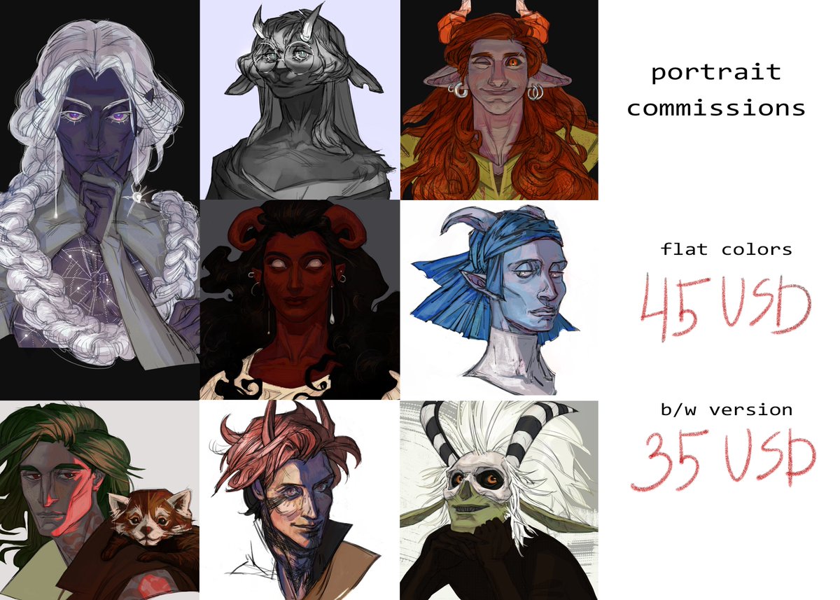 olhva_'s tweet photo. hello! I`m opening commissions again
dm me for any question &amp; RTs appreciated!👁‍🗨 https://t.co/jUrWzWMiF8