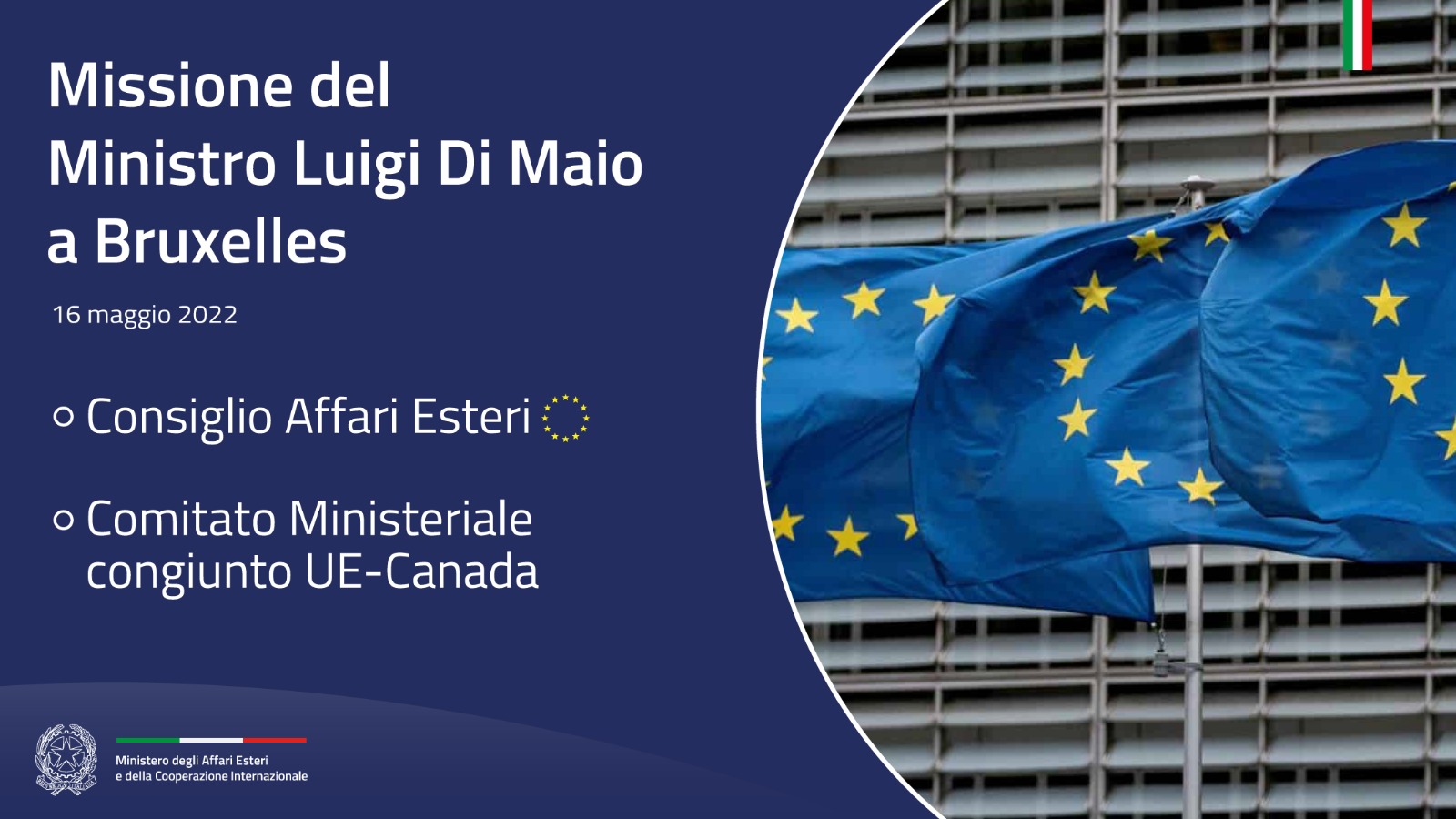 Farnesina On Twitter Il Min luigidimaio In Missione A Bruxelles 