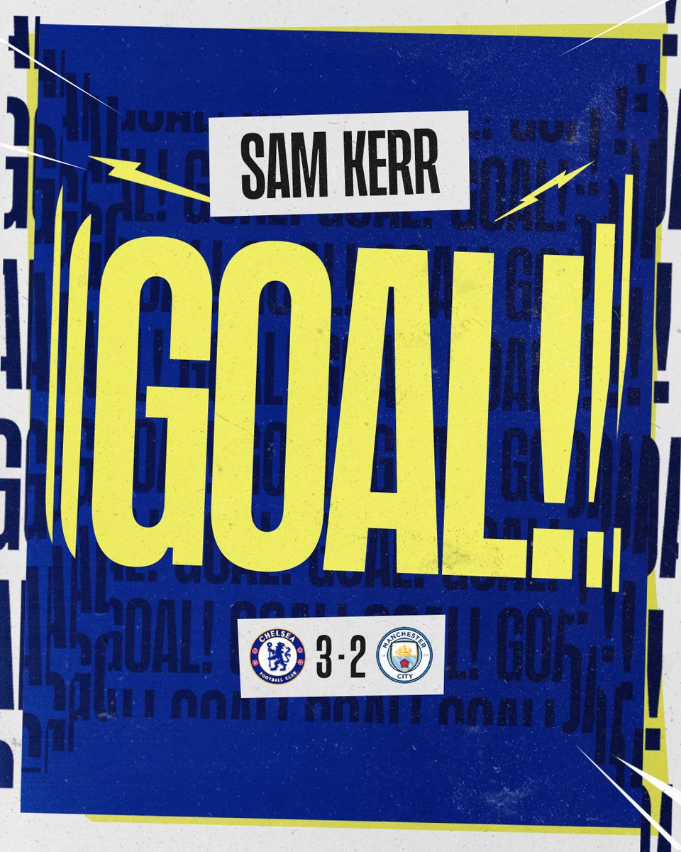 SAMMY K PUTS US AHEAD! 🤩

🔵 3-2 💠 [99'] #CFCW #WomensFACupFinal