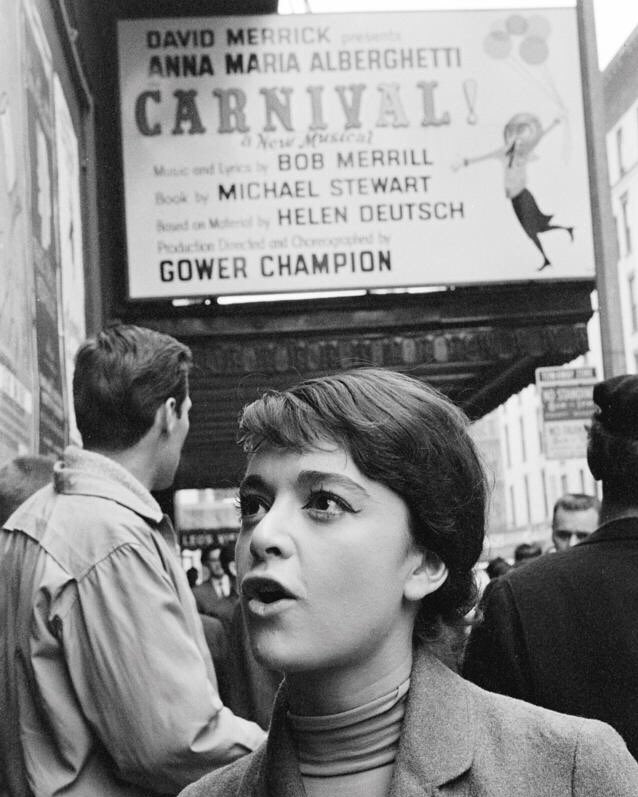 Happy birthday to Tony Award winner Anna Maria Alberghetti! 