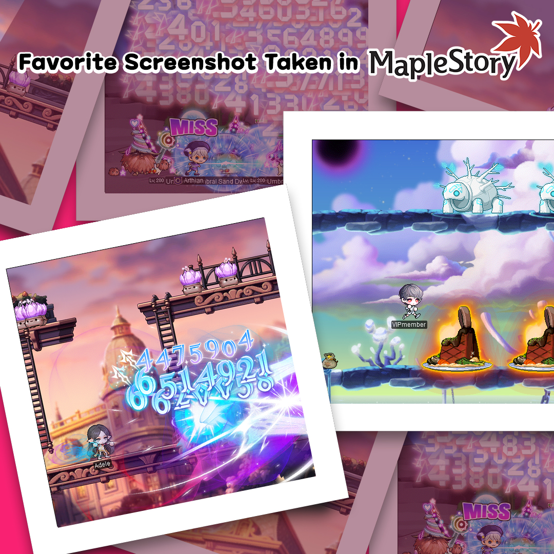 MapleStory's tweet photo. Share your favorite MapleStory screenshot you've ever taken! 📸 🖼️  #MapleMemories https://t.co/5bjCXX9Hpm