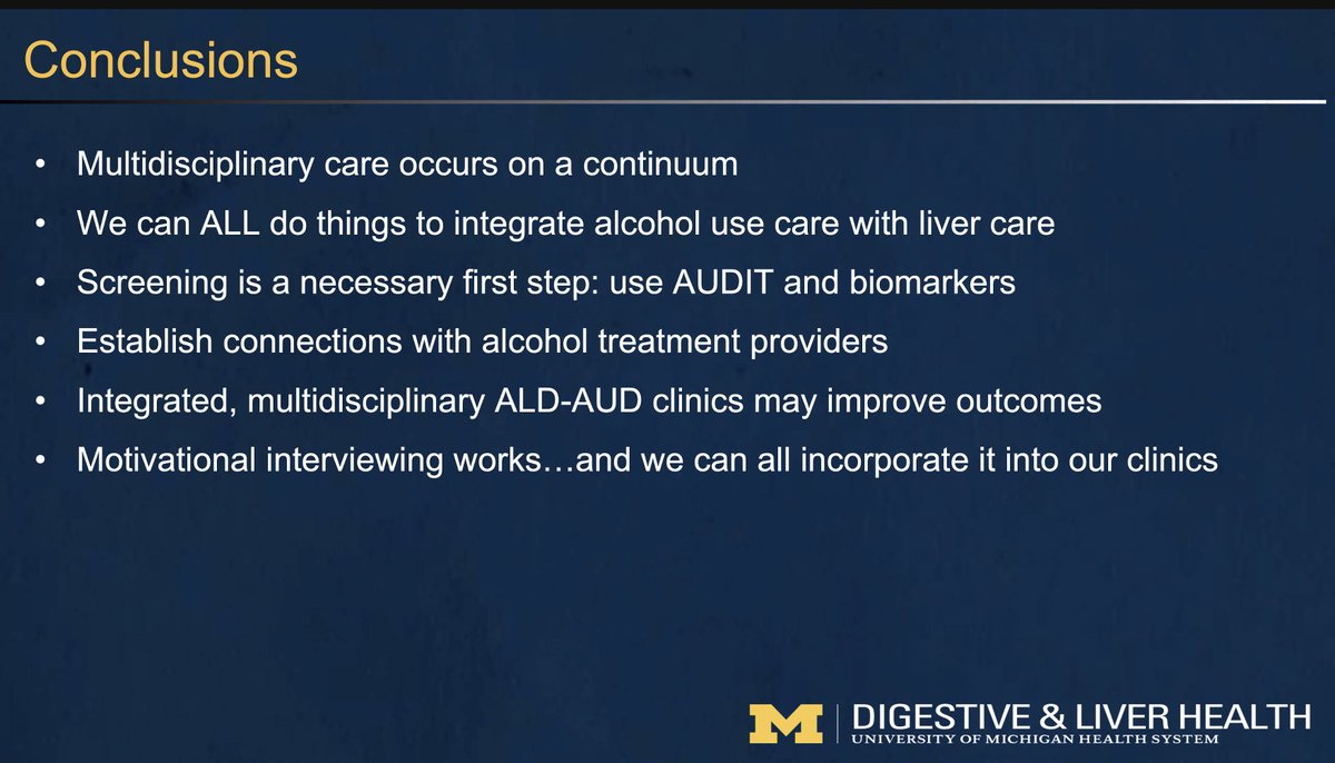 juanpabloarab's tweet photo. Now #JessicaMellinger from @MichiganLiver giving an extraordinary summary on #multidisciplinary management of #ALD... much needed! #LiverTwitter https://t.co/BPvAyqBuRj
