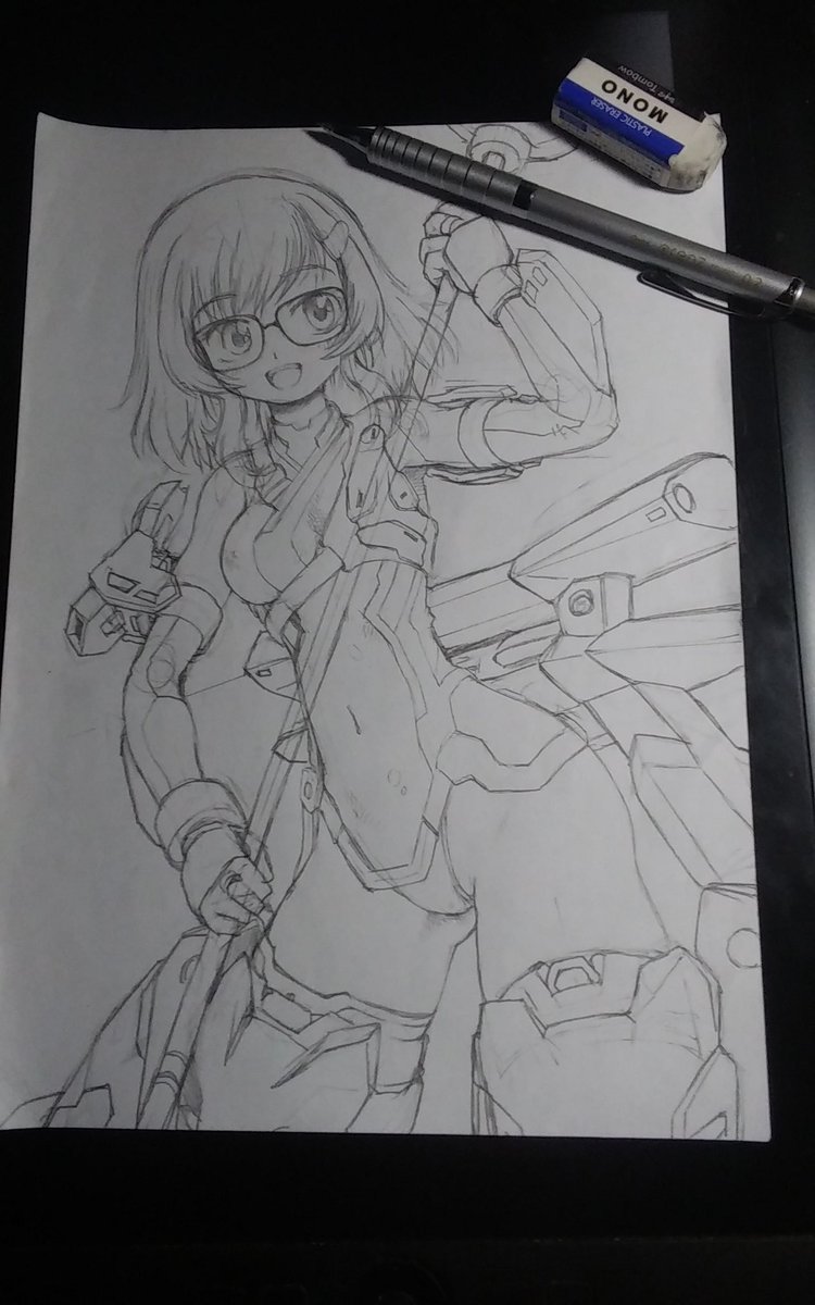 あの、ちょっと情報量多すぎやしませんかこの人。
#アリスギアお絵かき 