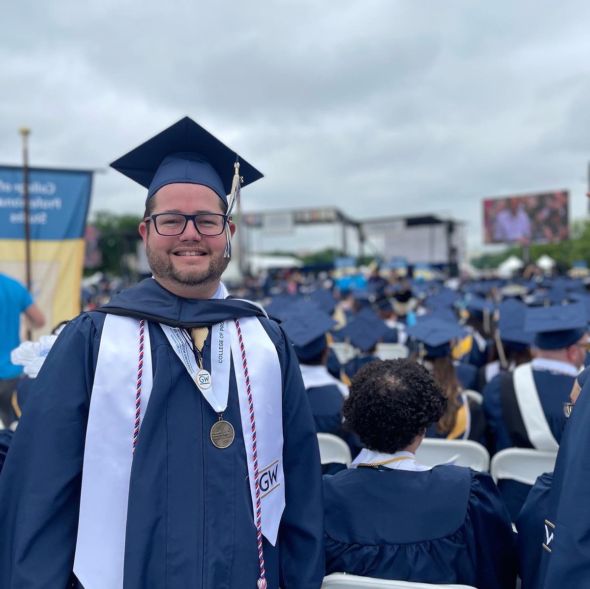 Graduación de George Washington University. Master en Gobernanza, Estrategia y Comunicación Política. #gwcommencement