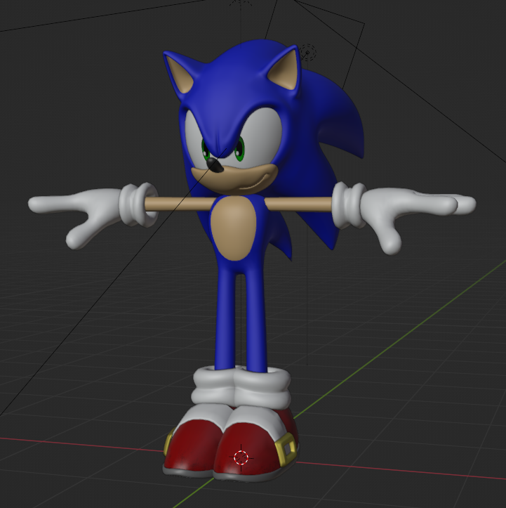 ZBrush: O Sonic foi redesenhado