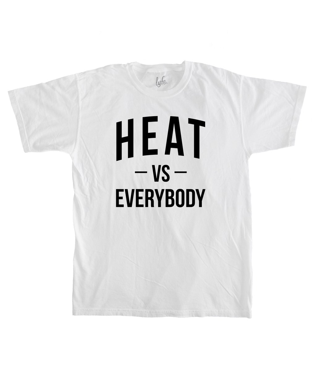 LYFEBrand_'s tweet photo. Heat vs Everybody
https://t.co/ombyktbynU
#TeamLYFE https://t.co/4SfsiMELxh