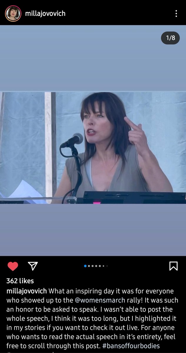 มึงงง มิลลาไปร่วมขบวนประท้วงกม.แบนการทำแท้ง ไม่พอ ยังขึ้นไปพูดบนเวทีด้วยอิเหี้ย เมนกู เมนกูเอง 😭😭😭😭😭😭 ใครอยากฟัง speech ไปฟังได้ที่สตอรี่ไอจี millajovovich เลยแก ที่สุดแล้วคนนี้ แบกเมนกุคนอื่นจนหลังจะหัก