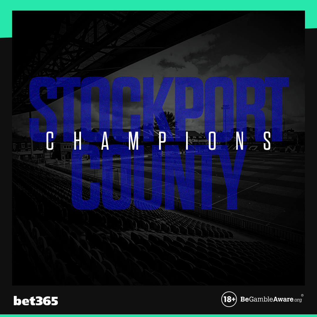 Mark Stott bought Stockport County, cleared their debts and promised a Football League return.

He invested in a new training ground, appointed a progressive manager in Dave Challinor and his dream has has been fulfilled.

After an 11-year exile, #StockportCounty are back.

👏