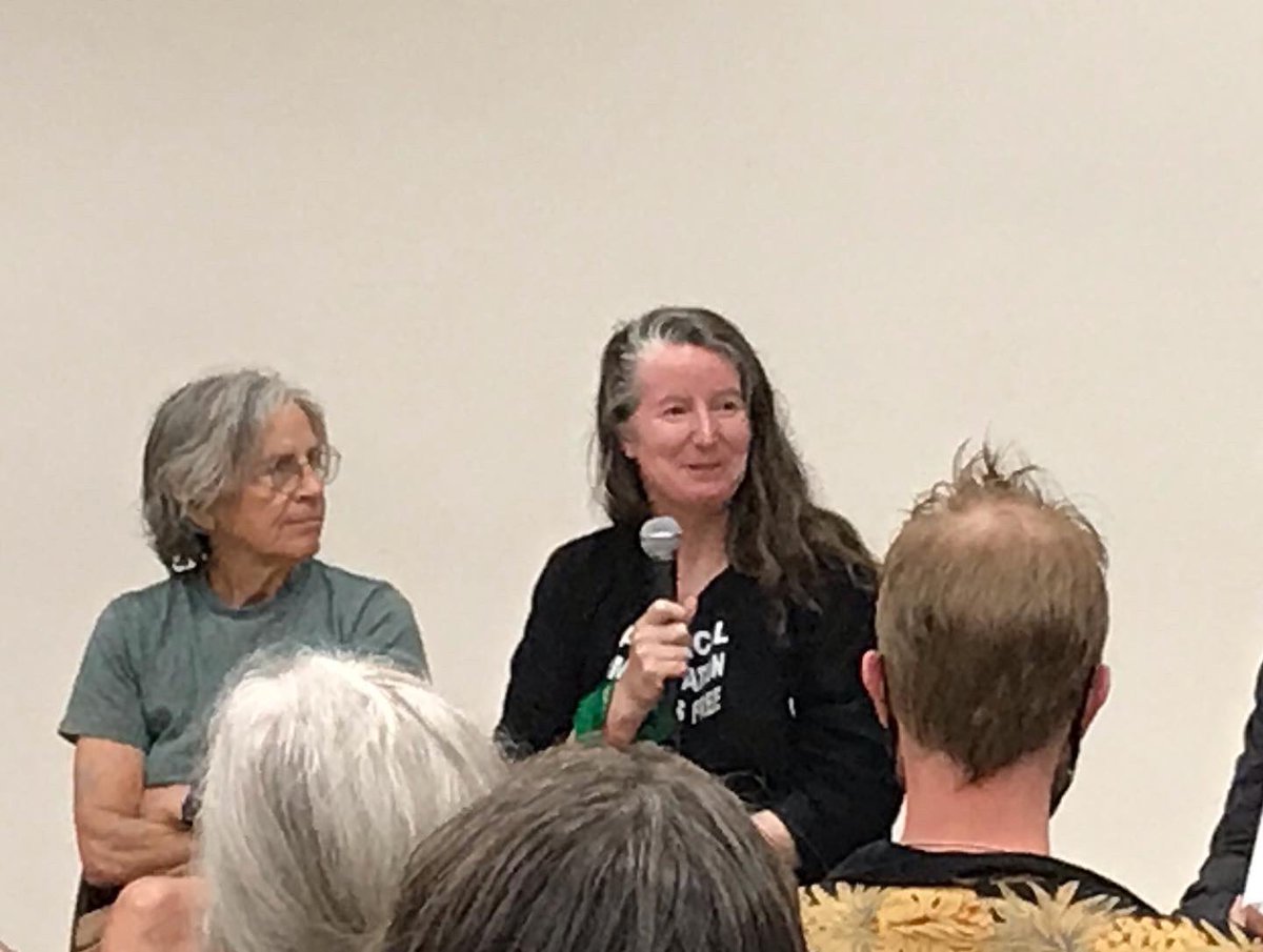 WilliamCorwin's tweet photo. A wonderful event for the @penamerica #worldvoicesfestival Greening the Commons: Why Trees Matter. Featuring @katieholten, whose book “About Trees” I contributed a short interview with Colin Renfrew. Also speaking was @EileenMyles #BenjaminSwett, #JohnFreeman, and @chrismartenyc https://t.co/w4o8d4jeSg
