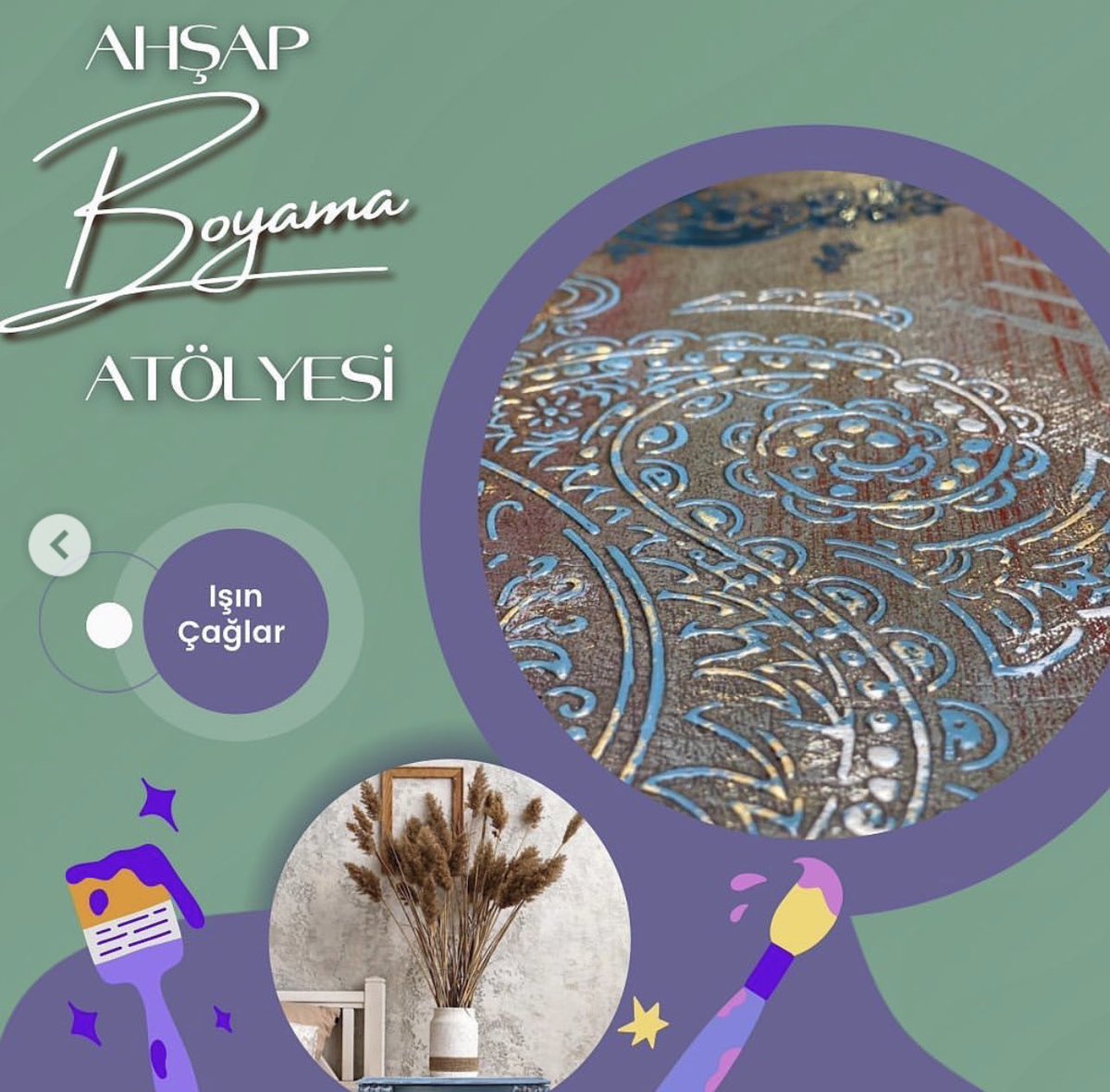 Kongremizden evinize bir hatıra olarak taşıyabileceğiniz, hem güzel vakit geçirip hem öğrenebileceğiniz "Ahşap Boyama" atölyemizle karşınızdayız 🖌️

Geç Kayıt ve Aktif Katılım Başvurusu için ➡️ bio
Detaylı Bilgi İçin➡ kongre.bezmialem.edu.tr
#bvukongre #bezmicerrahi #bvukongre22