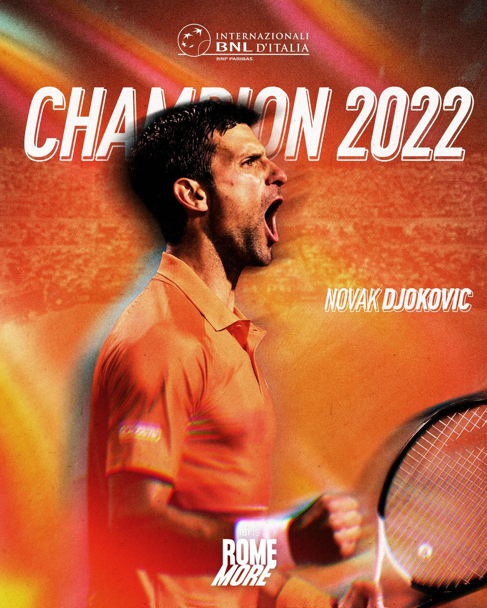 Immenso #Djokovic! #IBI22