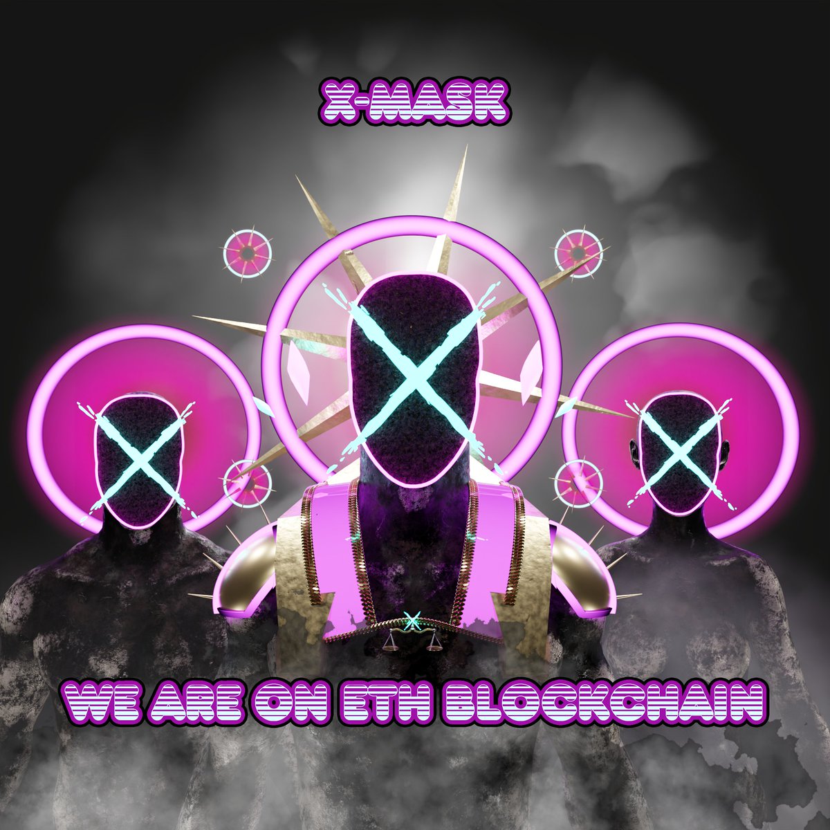 We are now on ETH Blockchain!!🔥🔥
our characters will be posted periodically on <a href="/opensea/">OpenSea</a>  and our holders from Polygon Blockchain will get their NFTs soon!
#xmask #ethereum #blockchain #nft