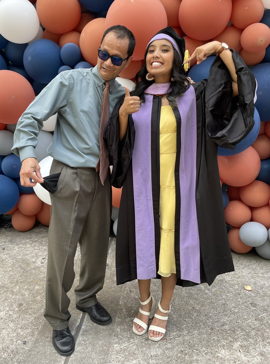 justanotherdeya's tweet photo. I may have the doctorate, but dad’s the true star today https://t.co/aMMv0kps6g