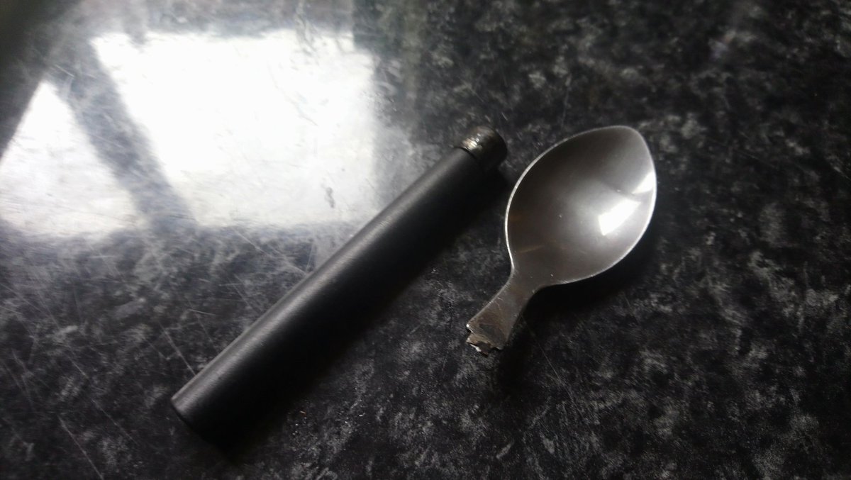 ashortds's tweet photo. I'm so excited for tonight's gig with @profelemental that I managed to accidentally break a spoon whilst having some Benylin! Rock, roll and Uri Geller kiss my keytar! Fulford Arms, York, tonight! #ashortds https://t.co/iCY3oCUCG0