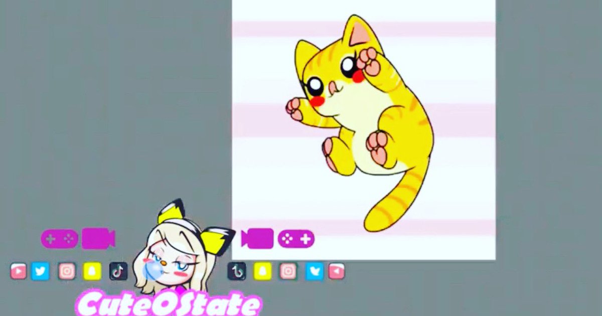 cuteostate's tweet photo. Hiii hope everyone is having a chill weekend. 
💛Send this to someone who needs to focus on something cute 💛
 https://t.co/XcvACBRRoC 
#cutechibi #speedpaint https://t.co/xYXKJnbmHG