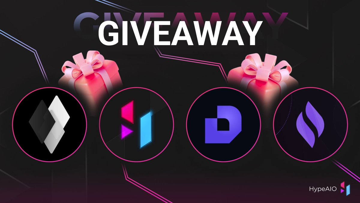 💜 HUGE GIVEAWAY 💜

🏆 Prizes:
- 1x <a href="/NATAIOBOT/">NATBOT</a> monthly key
- 1x @Hype_AIO purchase opportunity
- 1x <a href="/dislordbot/">Dislord</a> monthly key
- 1x <a href="/Storm_AIO/">StormAIO</a> purchase opportunity

Follow, Like and RT! 🍀