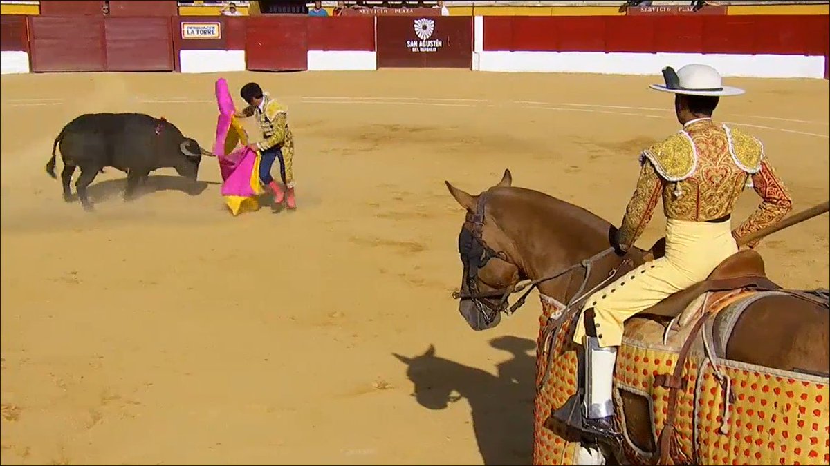 mosen_trijueque's tweet photo. 2ª vara a Rabioso de Ibán ayer en S. A. de Guadalix. Qué bien lo hicieron @MarcosPH1995 y @AlbertoElPica luciendo al toro y dándole el puyazo que pedía. Dignificaron la suerte (y con ello la fiesta) y dieron espectáculo, satisfaciendo al público y con ello sembrando afición. 👏✍️ https://t.co/r4lxAFdwYO