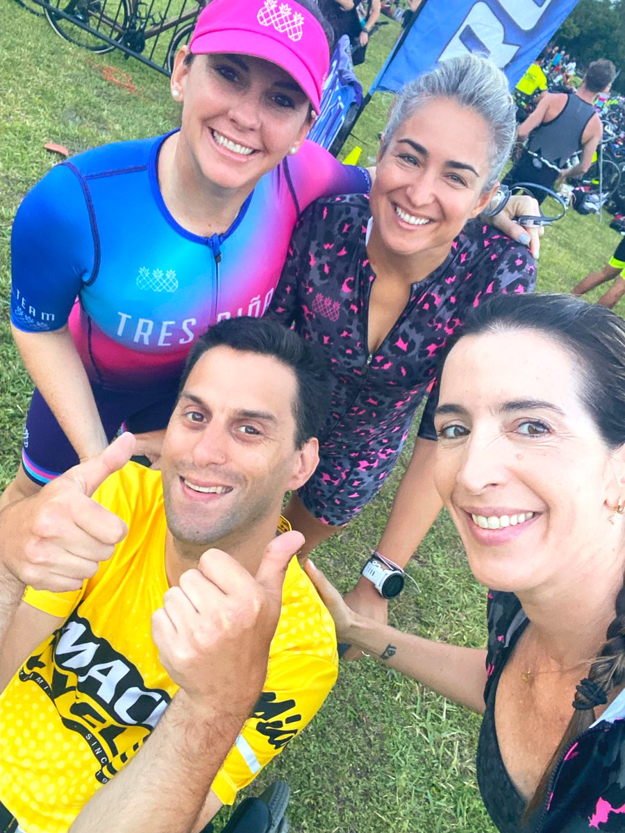 Life can feel daunting at times. It can definitely overwhelm us and make us feel like we can’t take the next step.
Truth is…WE CAN always take the next step. We can always choose to keep moving forward—no matter how hard it seems. 
Thankful for Today’s triathlon with #teamBrett