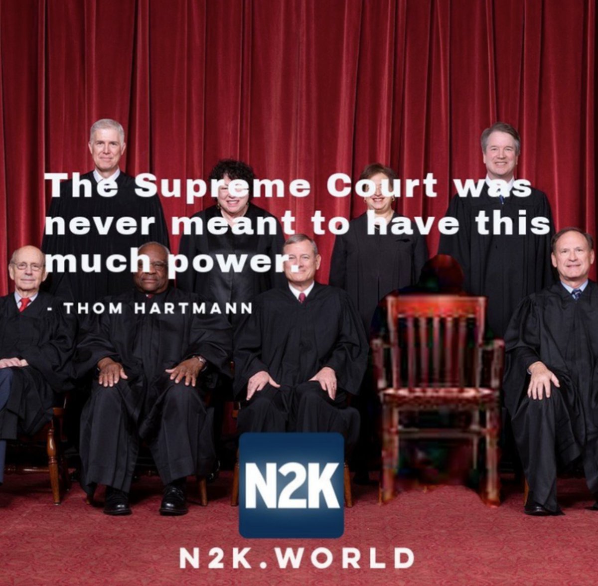 N2K (@n2kneed2know) on Twitter photo We thought it would be a great idea to highlight our conversation with <a href="/thomhartmann/">Thom Hartmann</a> on the history and future of the #SupremeCourt See what we can do to course correct an institution that has gone way off the intended rails.
bit.ly/3wu5BUz We thought it would be a great idea to highlight our conversation with <a href="/thomhartmann/">Thom Hartmann</a> on the history and future of the #SupremeCourt See what we can do to course correct an institution that has gone way off the intended rails.
bit.ly/3wu5BUz