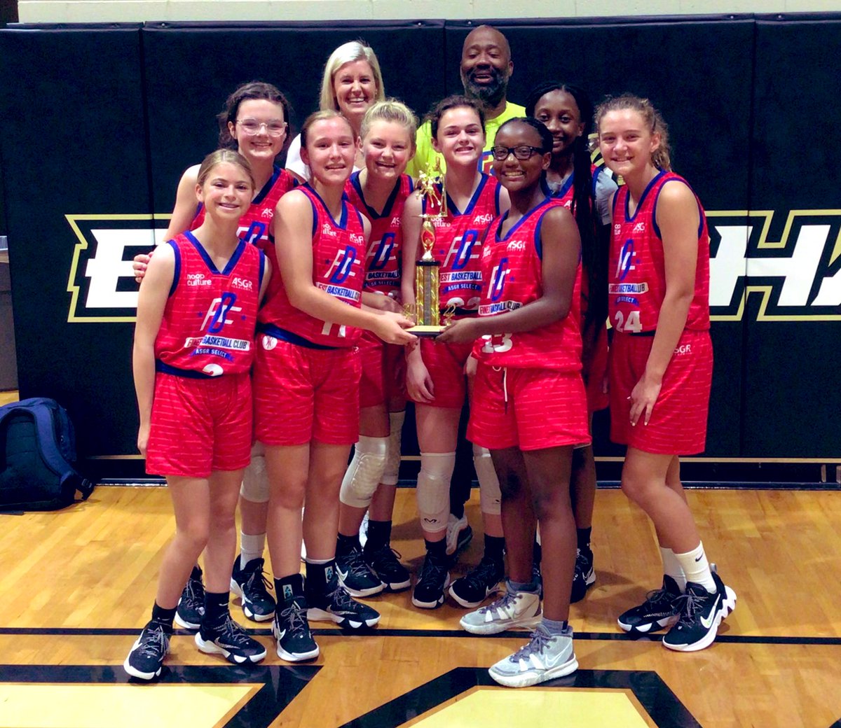 network_hoop's tweet photo. FBC Hebron took home the hardware for 7th Grade Silver Division. 
Girls played hard from start to finish to seal the deal for the FBC Club. https://t.co/lFABmiZFgs