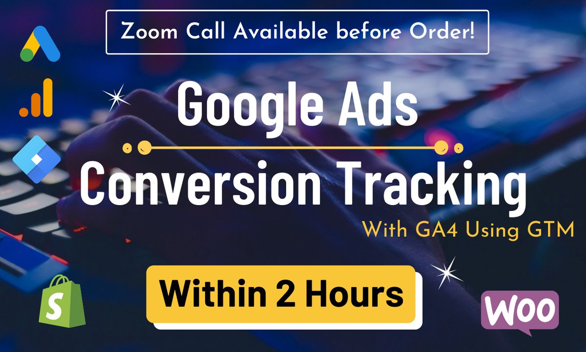 rashed_0075's tweet image. Helle,
I will set up your Google Ads Conversion Tracking with GA4 e-commerce tracking. 
Go &amp;gt;&amp;gt; fiverr.com/s2/24083c7844

#googleads #googleadwards #conversion #conversiontracking #remarketingtag #ga4 #googleanalytics4 #digitalmarketing