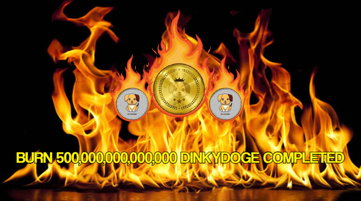 Dinkydogebsc's tweet photo. Burn 500,000,000,000,000 DinkDoge Completed 
🔥🔥🔥🔥🔥

Tx hash : https://t.co/BXF0cB1RWP

Slowly we will build this community token to be bigger. Let's see later 🚀🚀🚀🚀🚀

#DinkyDogeBSC #DinkyDoge #DinkyDogeBurn #DinkyArmy #DinkyStrong https://t.co/5WZrg1t7pe