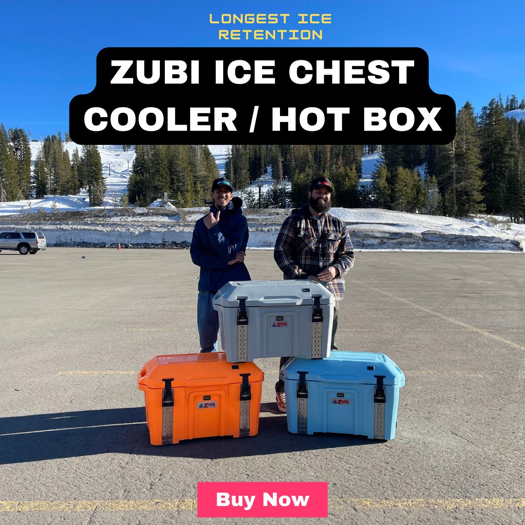 ZubiCoolers's tweet photo. 𝐇𝐚𝐫𝐝 𝐂𝐨𝐨𝐥𝐞𝐫𝐬 𝐔𝐬𝐚𝐠𝐞 
ZUBI portable icebox provides a bigger capacity for food &amp; drinks and the thickest and most voluminous insulation of any cooler on the market for longer outdoor adventures.
𝐁𝐨𝐚𝐭𝐢𝐧𝐠/𝐅𝐢𝐬𝐡𝐢𝐧𝐠 𝐂𝐨𝐨𝐥𝐞𝐫𝐬 https://t.co/L3pp8aZymH