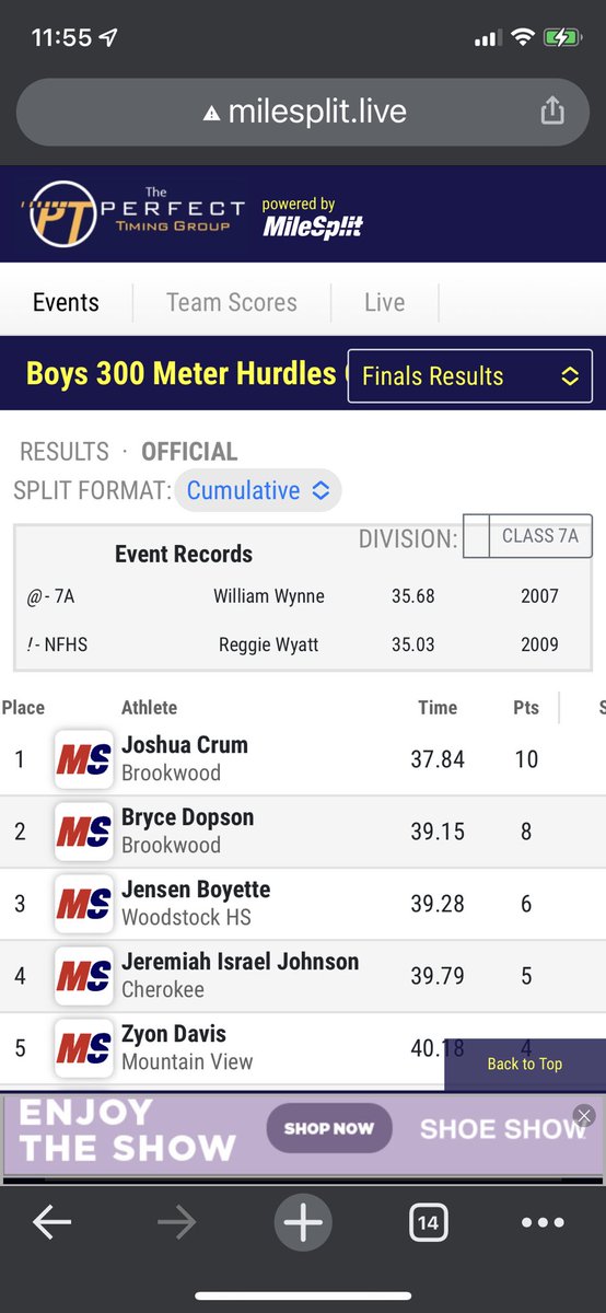 Brookwood Girls T&F tweet media