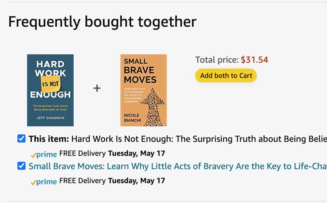 Business partners + Authors = amazing journey.  <a href="/Jeffashannon/">Jeff Shannon🚢</a> 

#businessowner #authors #books #partners #leadership