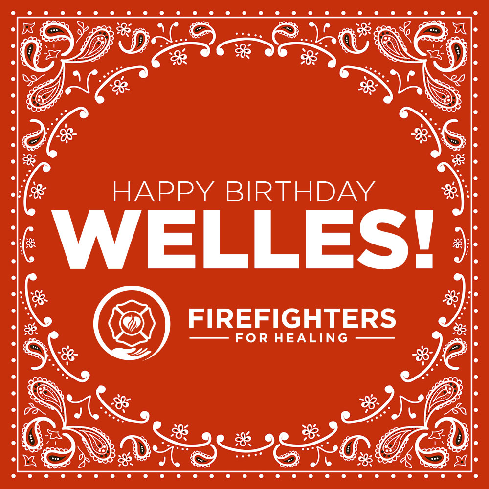 FF4Healing's tweet photo. Welles Crowther: equities trader, volunteer firefighter, &amp; the Man in the Red Bandana. On 9/11 you ran in when others ran out. You gave your life to save others. 

What better way to remember this HERO than to sport a red bandana of your own on his birthday, May 17th. https://t.co/5oXfFL6BCu