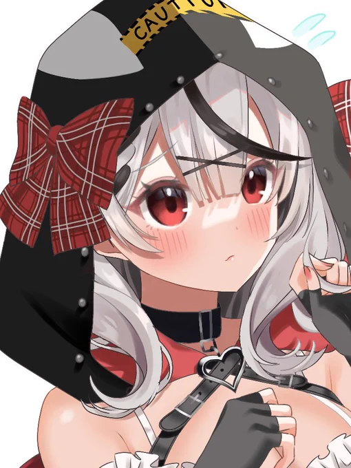 すみませんんんん!ピンを描くのを忘れてしまってましたなのでもう一回あげさせてもらいます#さかまた飼育日記 #沙花叉クロヱ 
