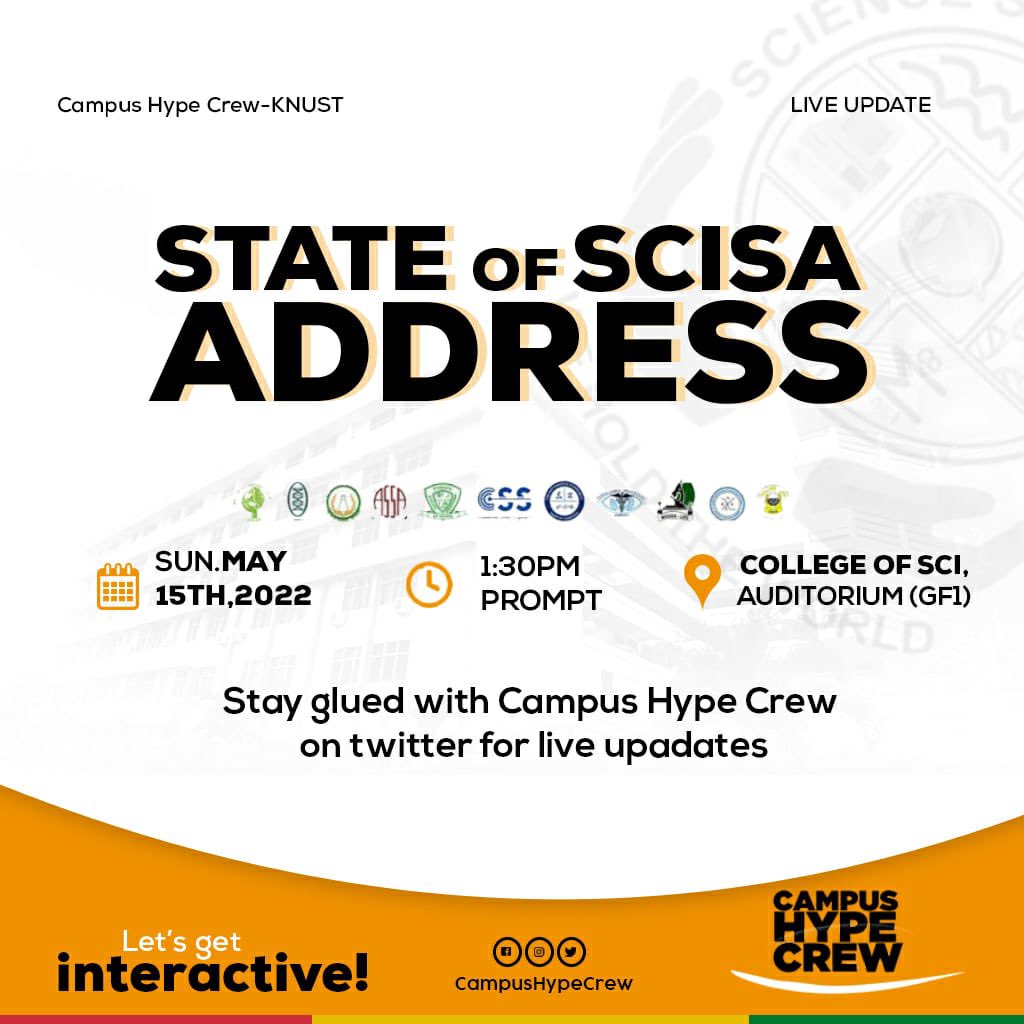 mckin_love's tweet image. STATE OF SCISA LIVE COVERAGE #CampusHypeCrew 

#SOSA22
#ScisaSenate 😘
