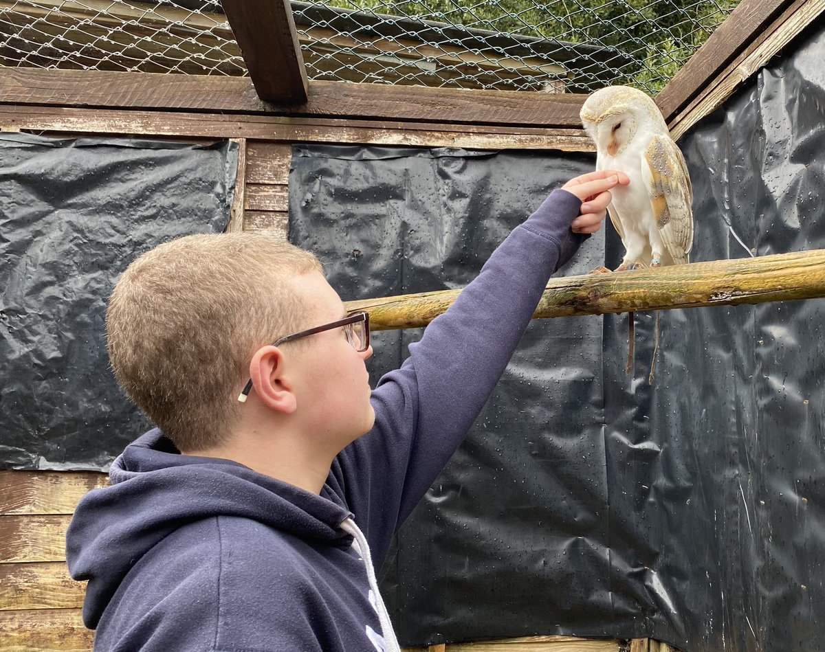 Hi! It’s Alex! I’ve spent some time with Willow this afternoon. She will come to her new home with us next week. Then the work of rebuilding our connection will begin. I hope she will forgive me for abandoning her. 💪🏻🦿😔🦉 #AlexandersJourney #WillowTheOwl #OwlWhisperer #Owl