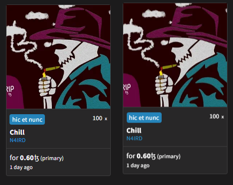 still have great collectors who collect my artwork! thankyou so much ser! <a href="/joerogans_dad/">joerogansdad 🤌</a> <a href="/Pmcc251/">NftTerrorist.tez / Pmcc25</a>