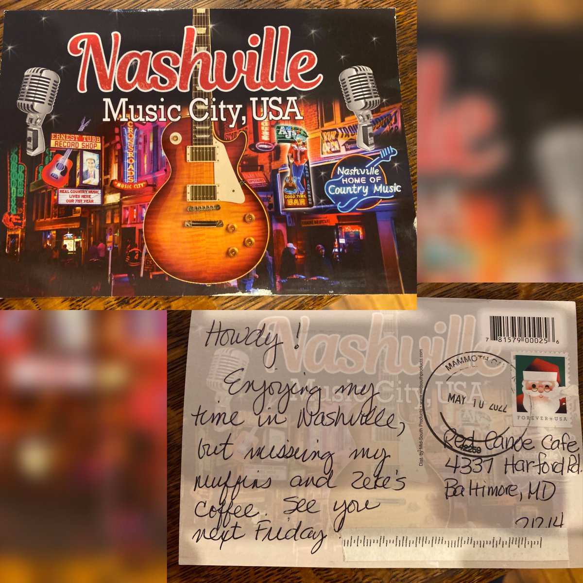 Our First PostCard all the way from Memphis, Tennessee!!
Thank you!!
#comeseeus <a href="/HLMS/">Hamilton-Lauraville</a>
