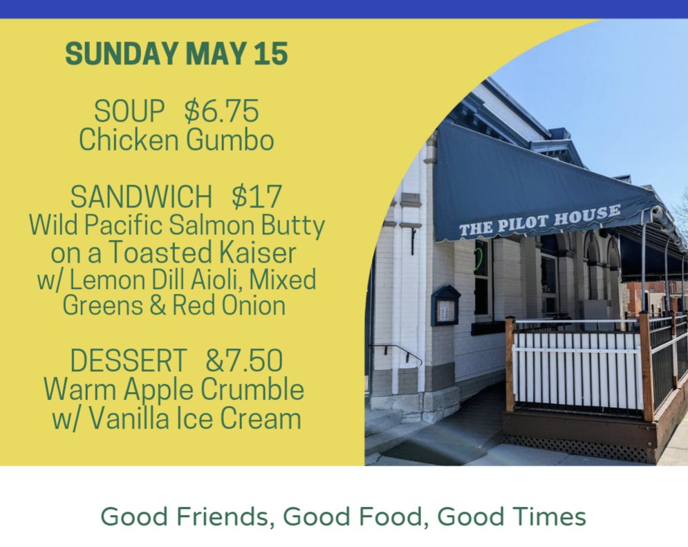 PilotHouseON's tweet photo. Sunday May 15
#goodfood at #themothership https://t.co/Wft7rJpIVO
