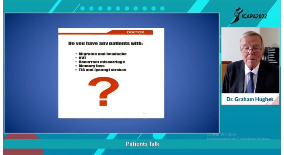 LupusCordoba's tweet image. Reunión para pacientes, en marco del Congreso Internacional de Anticuerpos Antifosfolipidos  - ICAPA 2022.

Muchas gracias a la Dra. Paula Alba, Dra. Alejandra Babini, Dra. Maria Alicia Lázaro por tan importante invitación.

#Icapa2022