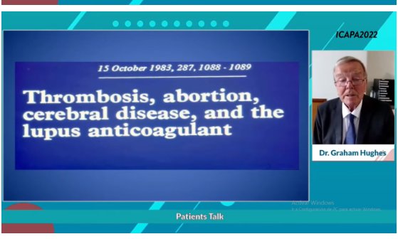 LupusCordoba's tweet image. Reunión para pacientes, en marco del Congreso Internacional de Anticuerpos Antifosfolipidos  - ICAPA 2022.

Muchas gracias a la Dra. Paula Alba, Dra. Alejandra Babini, Dra. Maria Alicia Lázaro por tan importante invitación.

#Icapa2022
