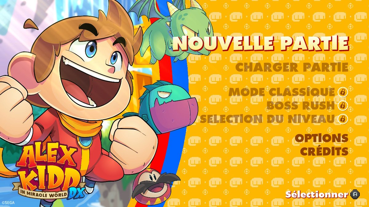 Mewaz007's tweet photo. On va voir ce que ca donne #AlexKiddDX #NintendoSwitch https://t.co/FkRndB7LED