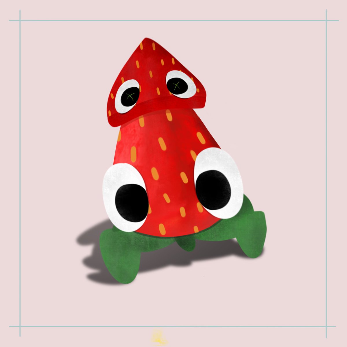 ATangledArtist's tweet photo. I’ve used my newfound strawberry drawing skills to draw #strabby from #bugsnax!! Complete with hat!!!
#artmoots #fanart (ignore the different shadows hehe) https://t.co/3hMzGTUqzC