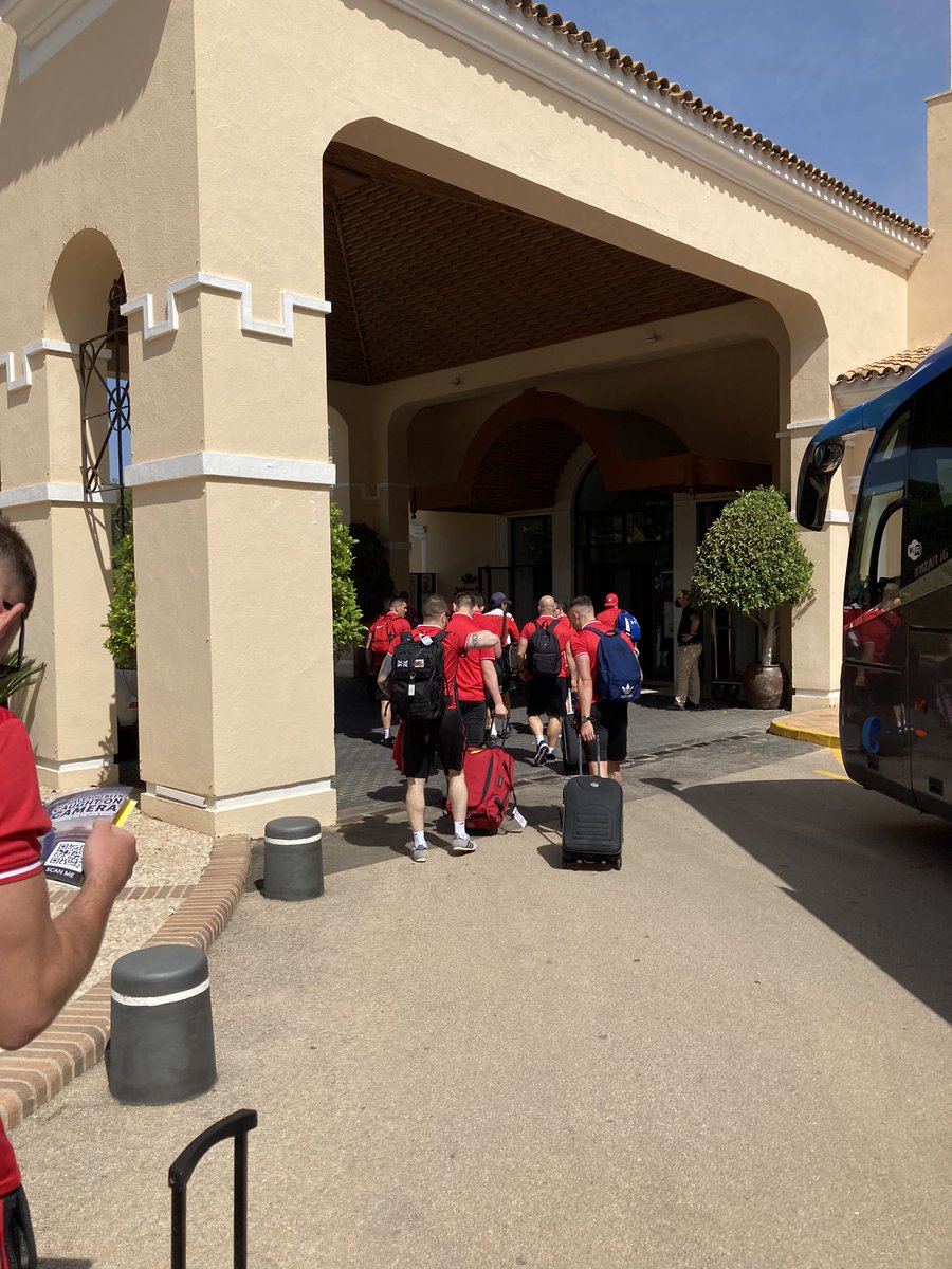 WalesPrisonsFC's tweet photo. We’ve arrived @LaMangaClub @serveandprotect @ESFL20 ahead of the Euros! https://t.co/CxBbzo9QEf