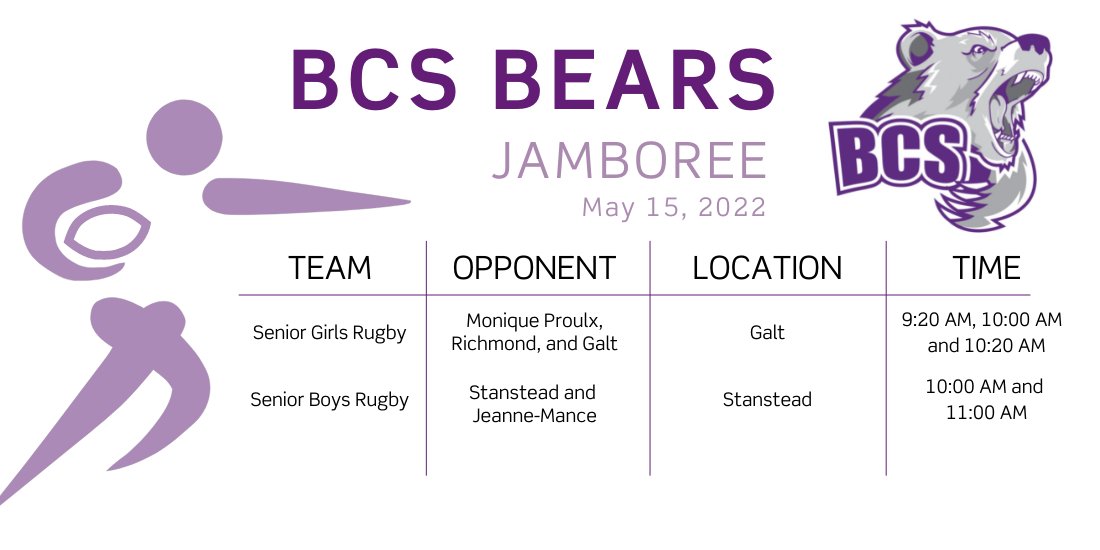 Can our rugby teams keep up their undefeated streak? 🔥🔥🔥 Help us cheer on our senior rugby teams today! 🏉