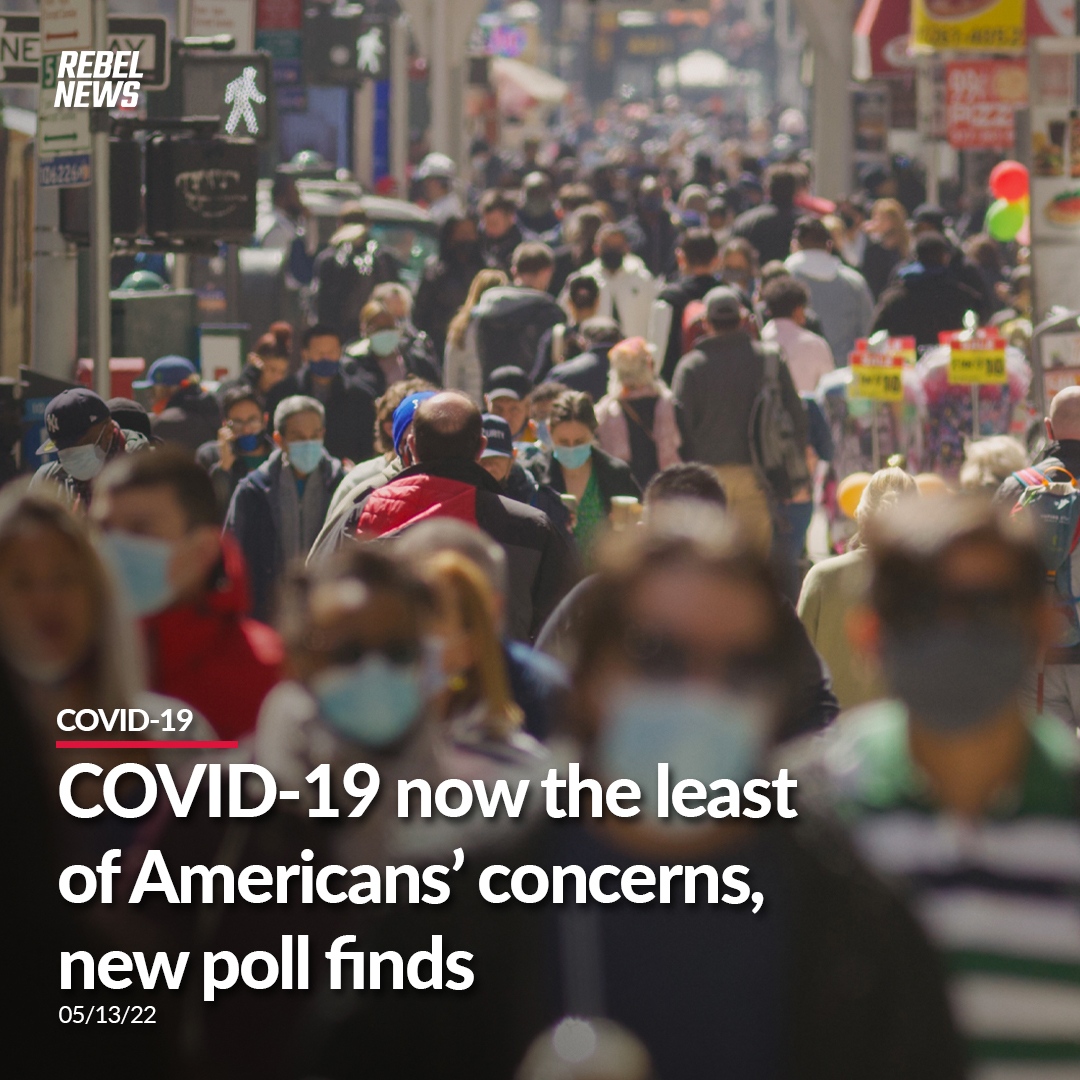 RebelNewsOnline's tweet photo. Americans view inflation as the top problem facing the country today, while the coronavirus outbreak ranks at the very bottom.

MORE: https://t.co/3erX5oKuTe https://t.co/JdInP4RkU7