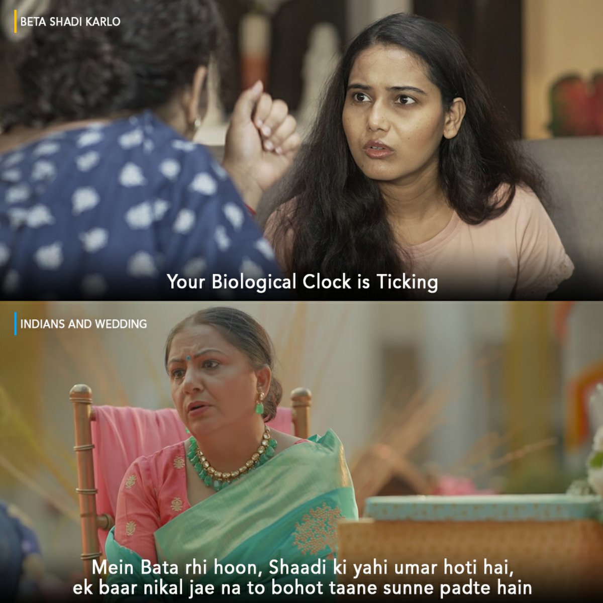 Girliyapa's tweet photo. Tag the next friend to get married 😂
.
.
.
#girliyapa #girliyapaoriginals #memesdaily #BetaShaadiKarlo #shaadiseason #browngirls #desigirlproblems https://t.co/mgoz8wthPM