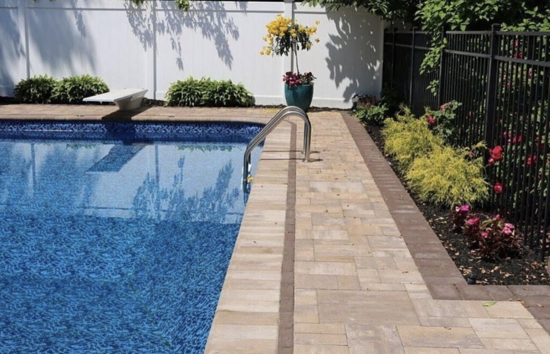 CambridgePavers's tweet photo. As the weather warms up so does a need for a pool. This week's standout Sunday goes to  Lopez Brothers #poolpatio #cambridgepavers #standoutsunday https://t.co/vyB5UwsUdh