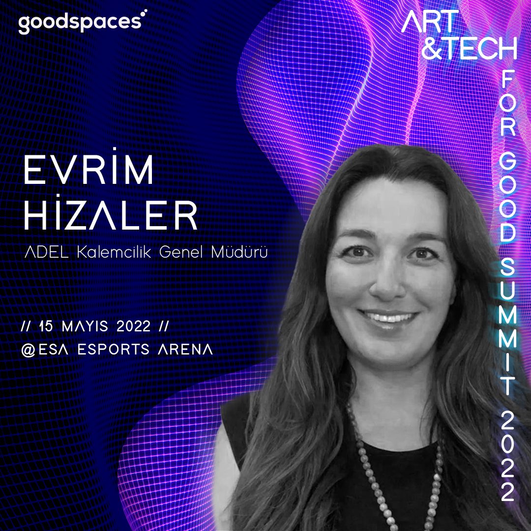 goodspacesista1's tweet photo. Dila Dildar, Evrim Hizaler, Kübra Güler Dağtekin, Oğuz Ergen, Resul Hüseyinzade, Zeynep Dilruba Taşdemir saat 16:45 - 17:00 arasında “İyilik ile Geleceğe İz Bırak” konusunu ele alacaklar. #goodsummit #atfgs22 https://t.co/IB5hy9eozZ