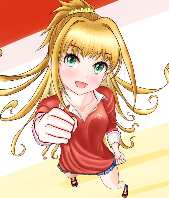 熱血乙女な日野茜ちゃん描けたヨ〜❤️‍🔥✊💪🏻

#日野茜 