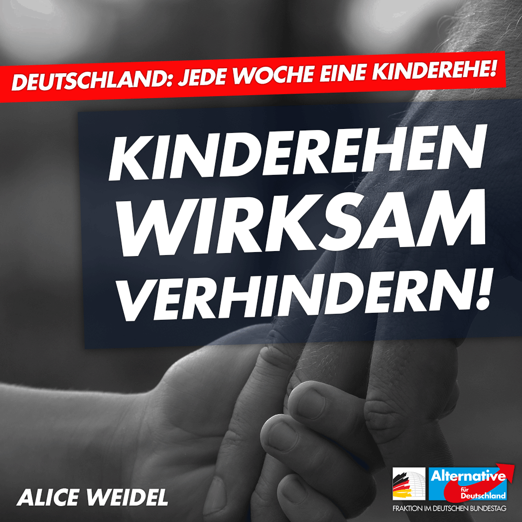 Heute in #NRW beide Stimmen für die #AfD!💙 

Unsere Aktiven aus Nordrhein-Westfalen haben bereits <a href="/AlternativeNRW/">AfD NRW</a> gewählt.

Wir unterstützen die AfD, da sie uns als einzige Partei im Kampf gegen #Kinderehen nie im Stich ließ! #Wersonst #AfDNRW #TeamKinderschutz #nrwwahl2022 <a href="/AfD/">AfD</a>
